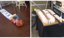 Video: Young Couple Build Rube Goldberg Machine Throughout the House to Reveal Their Baby’s Gender