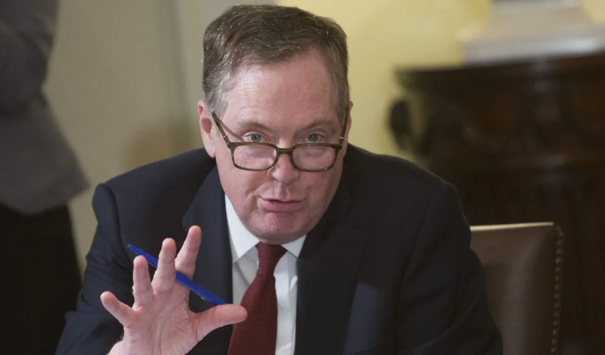 Trade Representative Robert Lighthizer at the White House on April 12, 2018. (Chris Kleponis - Pool/Getty Images)