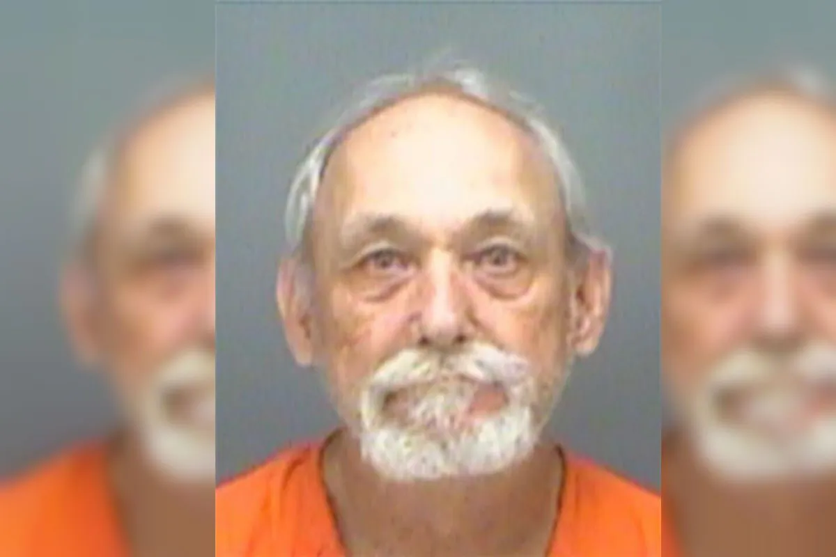Richard Lawrence Goodwin was arrested for allegedly neglecting a 67-year-old bedridden woman at a home in Dunedin, Florida. (Pinellas County Sheriff’s Office)