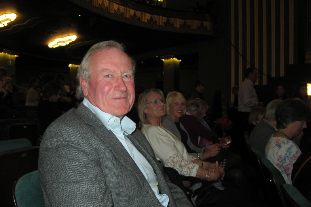 Chris Sandham enjoyed watching Shen Yun at the Eventim Apollo in London on April 28, 2019. (Mary Mann/The Epoch Times)
