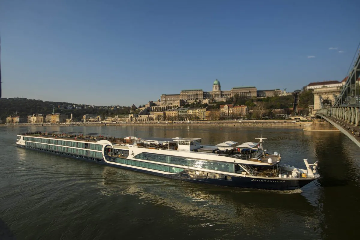 The 443-foot, 166-passenger Avalon Envision. (Courtesy of Avalon Waterways)