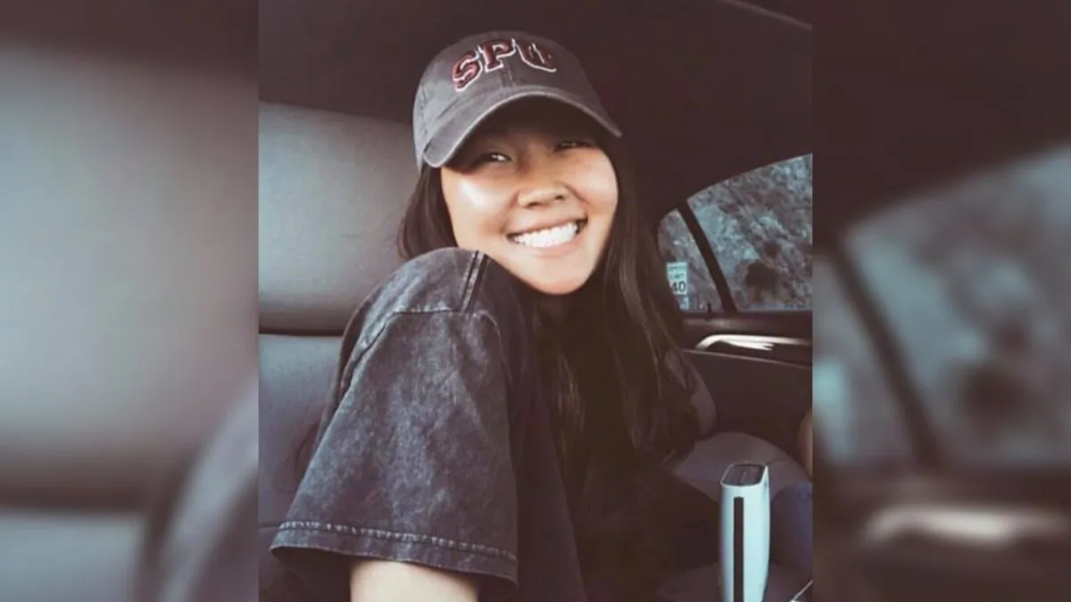 Sarah Wong, a freshman of Seattle Pacific University.(Seattle Pacific University via CNN)