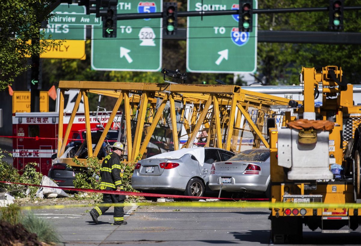 crane crash seattle