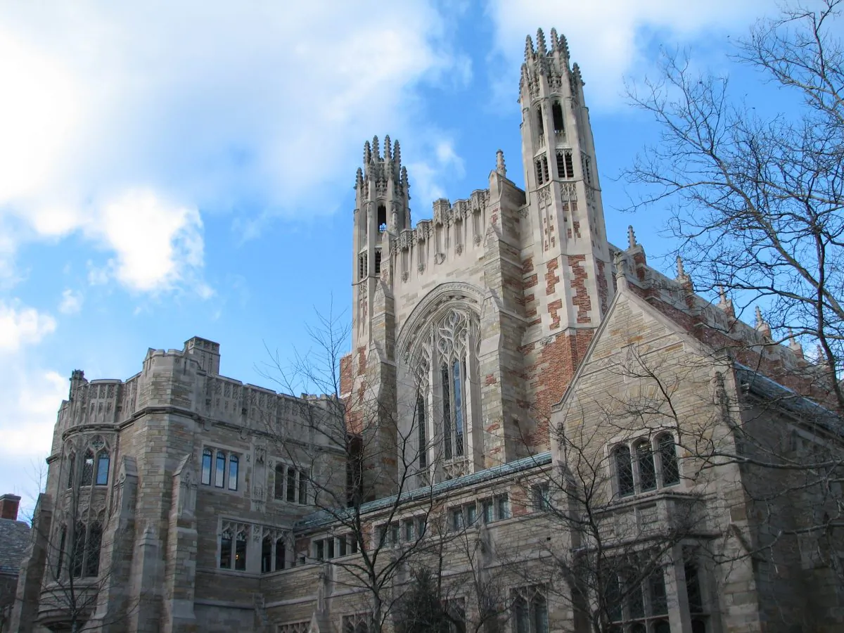 The Sterling Law Building of the Yale Law School on Feb. 7, 2007. (Public Domain)