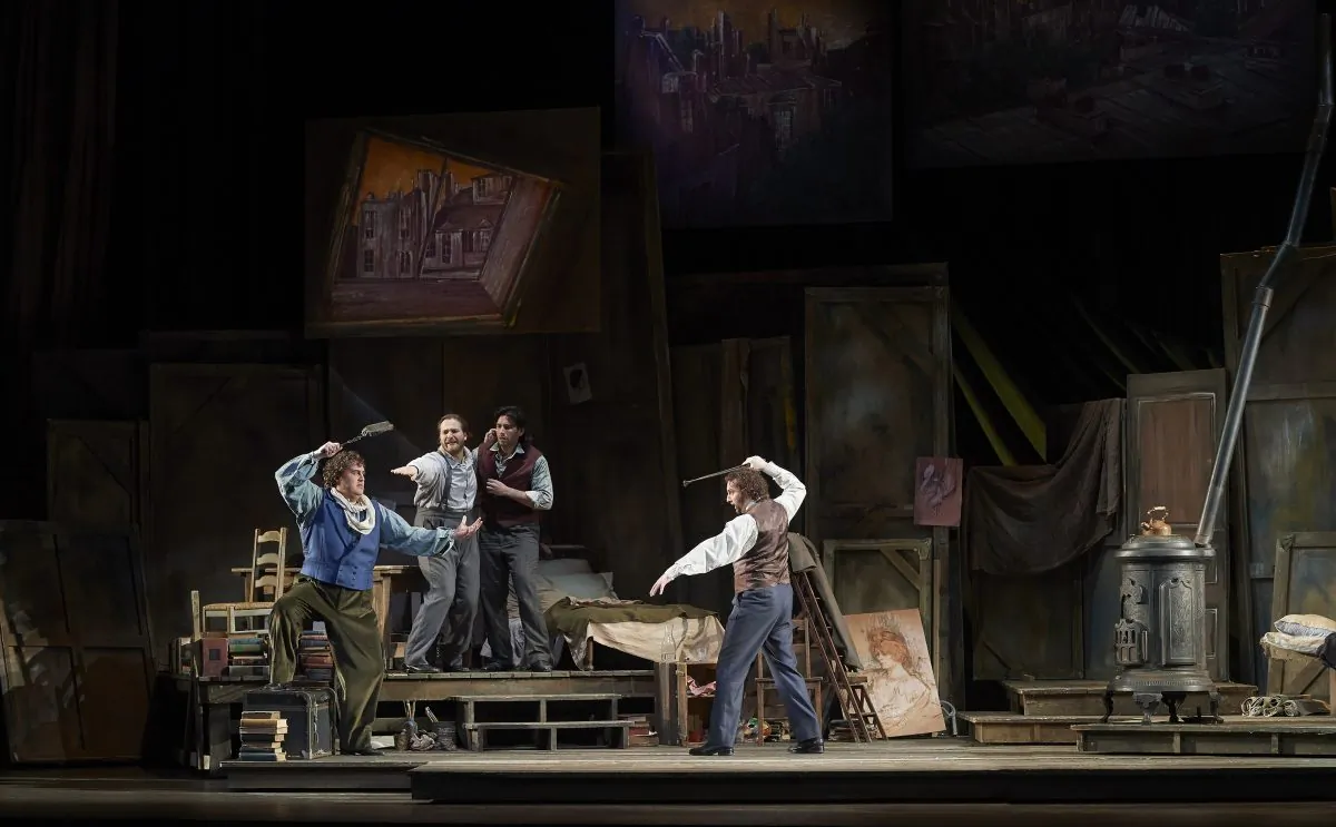 A scene from the Canadian Opera Company’s production of La Bohème, 2019.  (Michael Cooper)