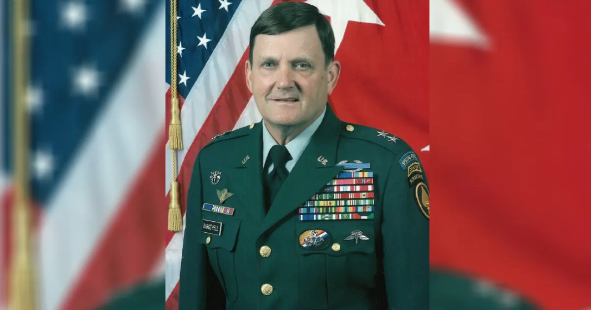 Former Delta Force Commander and Retired Major General Eldon Bargewell in a file photo dated July 15, 2017. (Wikimedia Commons)