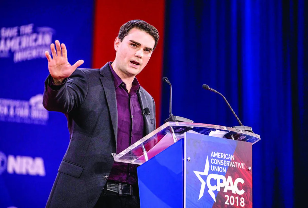 Ben Shapiro, an American conservative political commentator and editor-in-chief for The Daily Wire, during the CPAC 2018 in National Harbor, Md., on Feb. 22, 2019. (Samira Bouaou/The Epoch Times)