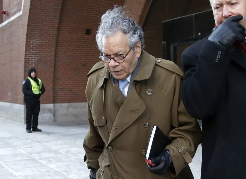 Insys Therapeutics founder John Kapoor leaves federal court in Boston, on Jan. 30, 2019. (Steven Senne/AP Photo)