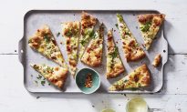 White Clam Pizzas With Scallions and Bacon