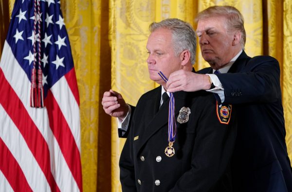 Trump firefighter