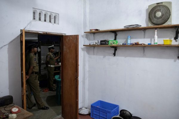 training camp allegedly linked to Islamist extremists in Sri Lanka