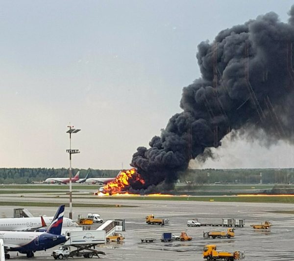 Moscow airplane crash 2