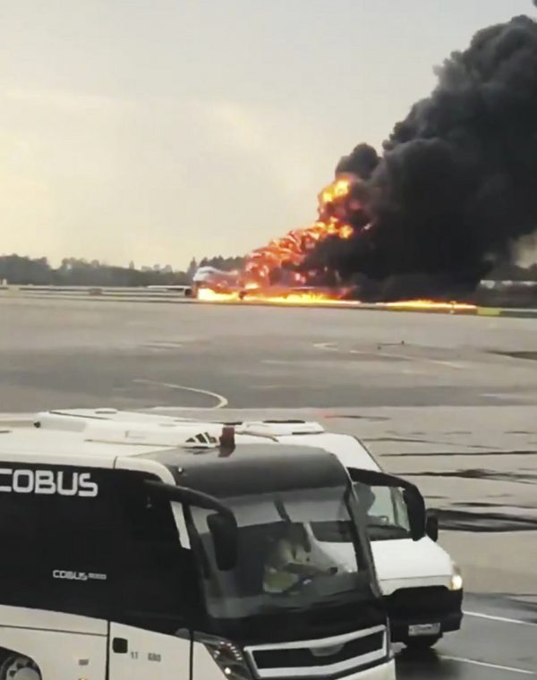 Moscow airplane crash 4