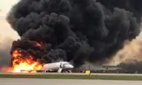 New Video Shows Aeroflot Plane Bouncing Before It Catches Fire