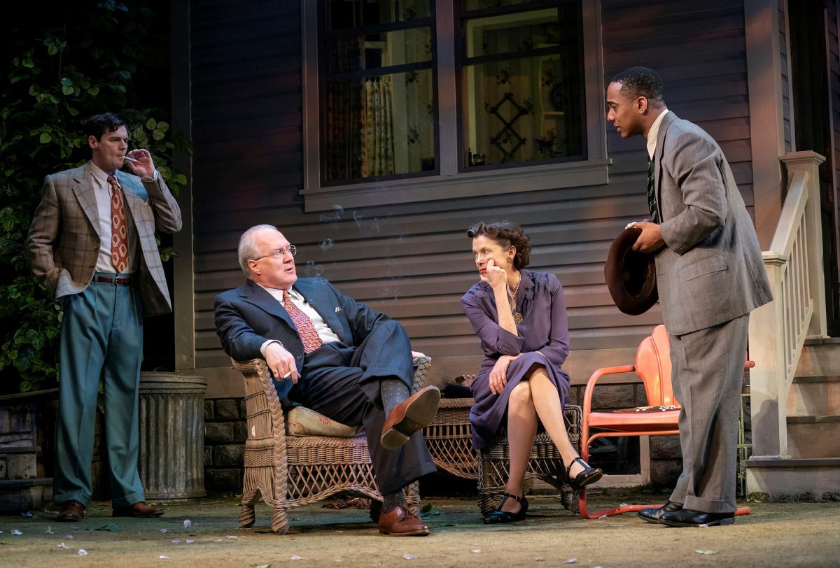 Benjamin Walker, Tracy Letts, Annette Bening and Hampton Fluker in Arthur Miller's ALL MY SONS