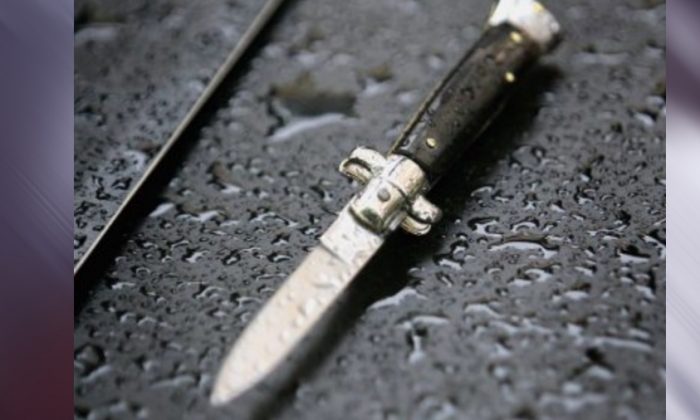File photo of a switchblade knife. (Daniel Berehulak/Getty Images)