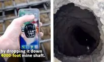 Crazy Tech Blogger Drops a iPhone X Down a Mine Shaft