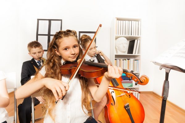 Homeschooled children music