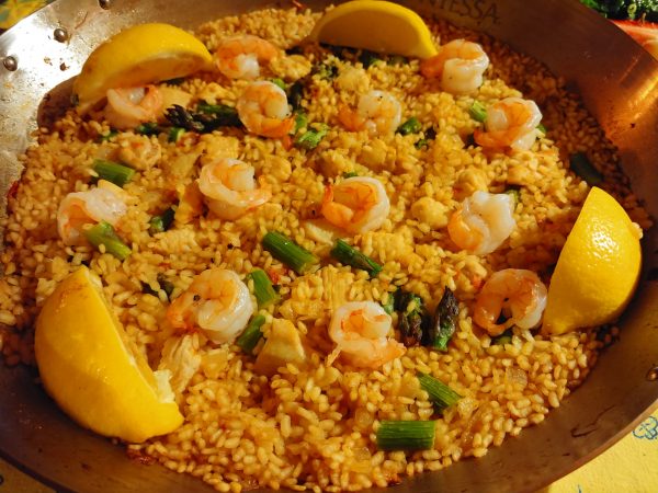 simple paella for two recipe photo