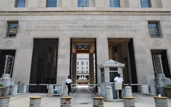 The Department of Justice in Washington