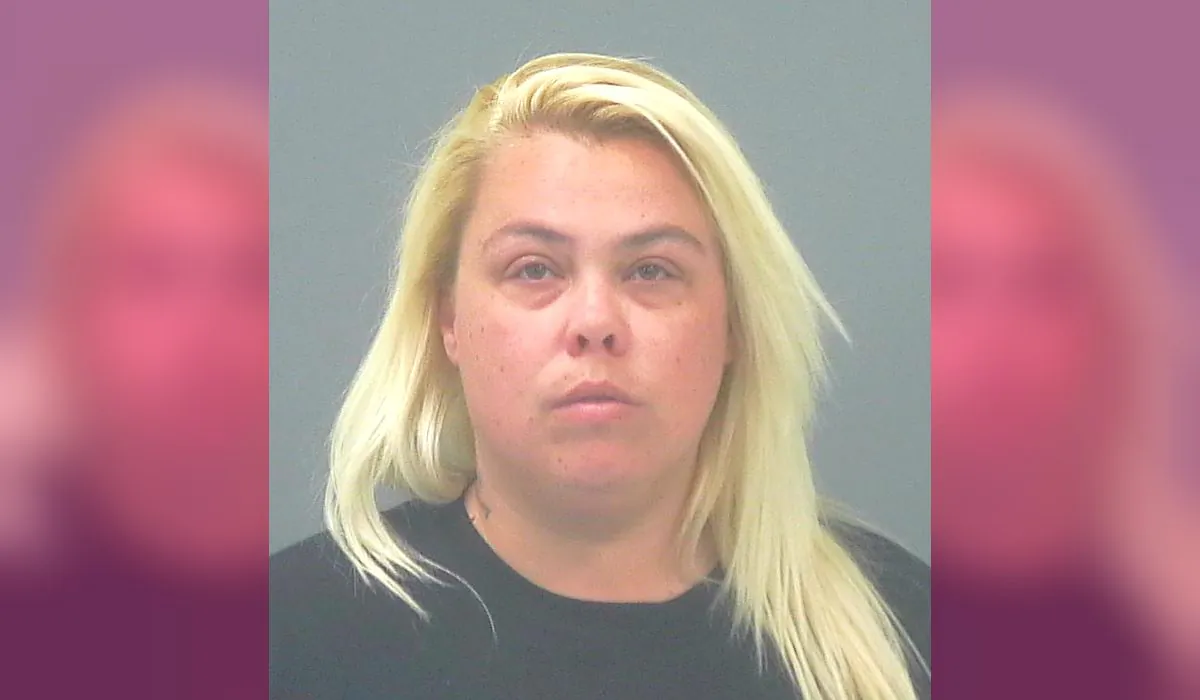 Jessica Stevenson in a police mugshot. (Santa Rosa County Jail)