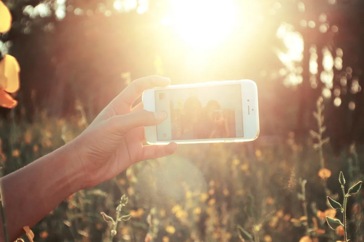 Undated file photo of a person taking a selfie. (Pixabay/CC0)