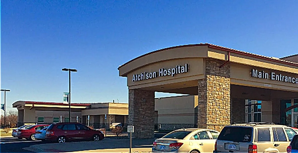 Atchison Hospital in Kansas where a victim of rape was treated. (Screenshot/Google Street View)