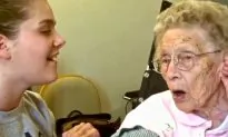 Video: Girl and Great-Grandmother Sing Together