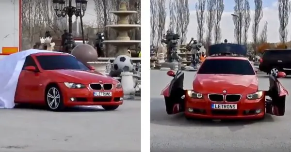 Video: Watch a BMW 3 Series Transform Into a Robot