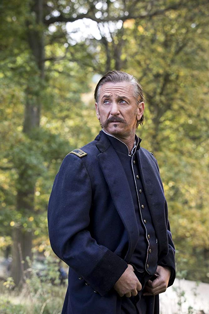 Sean Penn in union Civl War uniform