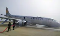 Myanmar Pilot Safely Lands Plane on Its Nose After Landing Gear Failure