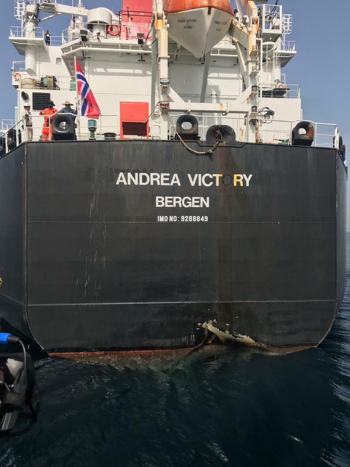 oil tanker MT Andrea Victor