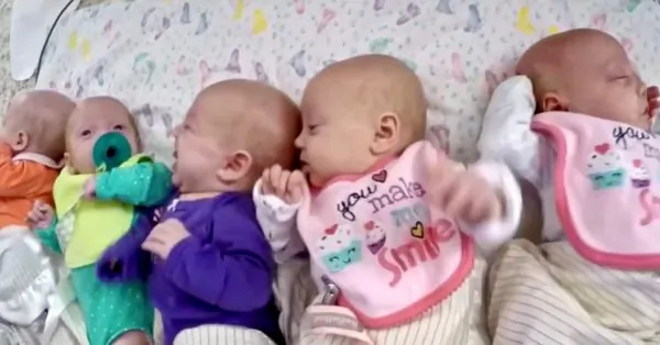 Video: America’s First All-Girl Quintuplets Are Growing Up Fast