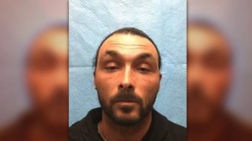 Christopher Dandeneau, 33, is seen in a photo released by the police on May 13, 2019. (Rialto Police Department)