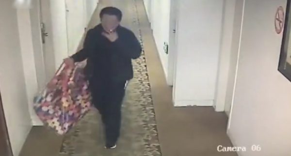 Steal hotel TV