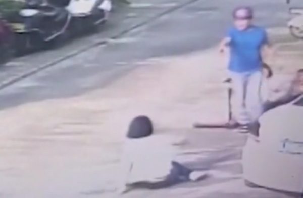 Bad luck boy attack