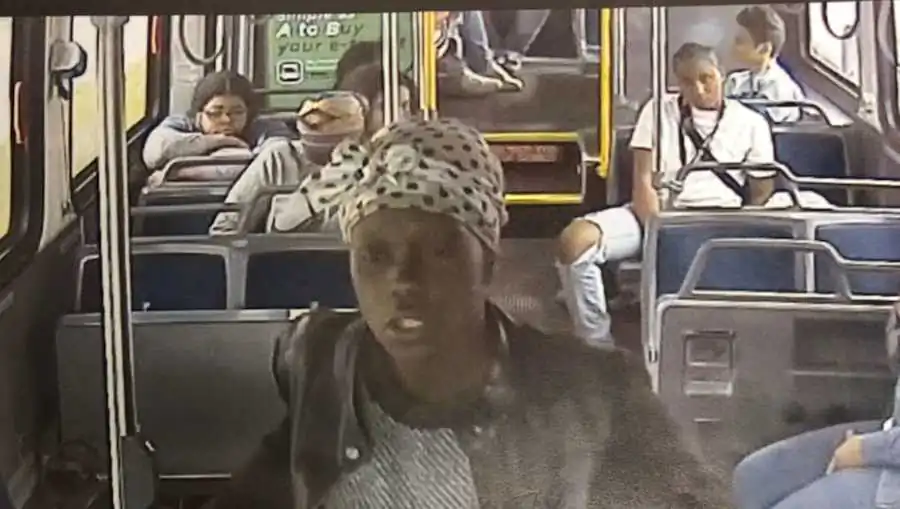This unidentified woman is wanted in connection with the stabbing of a Milwaukee County Transit System driver in Milwaukee, Wisconsin, on May 15, 2019. (Milwaukee Police Department)
