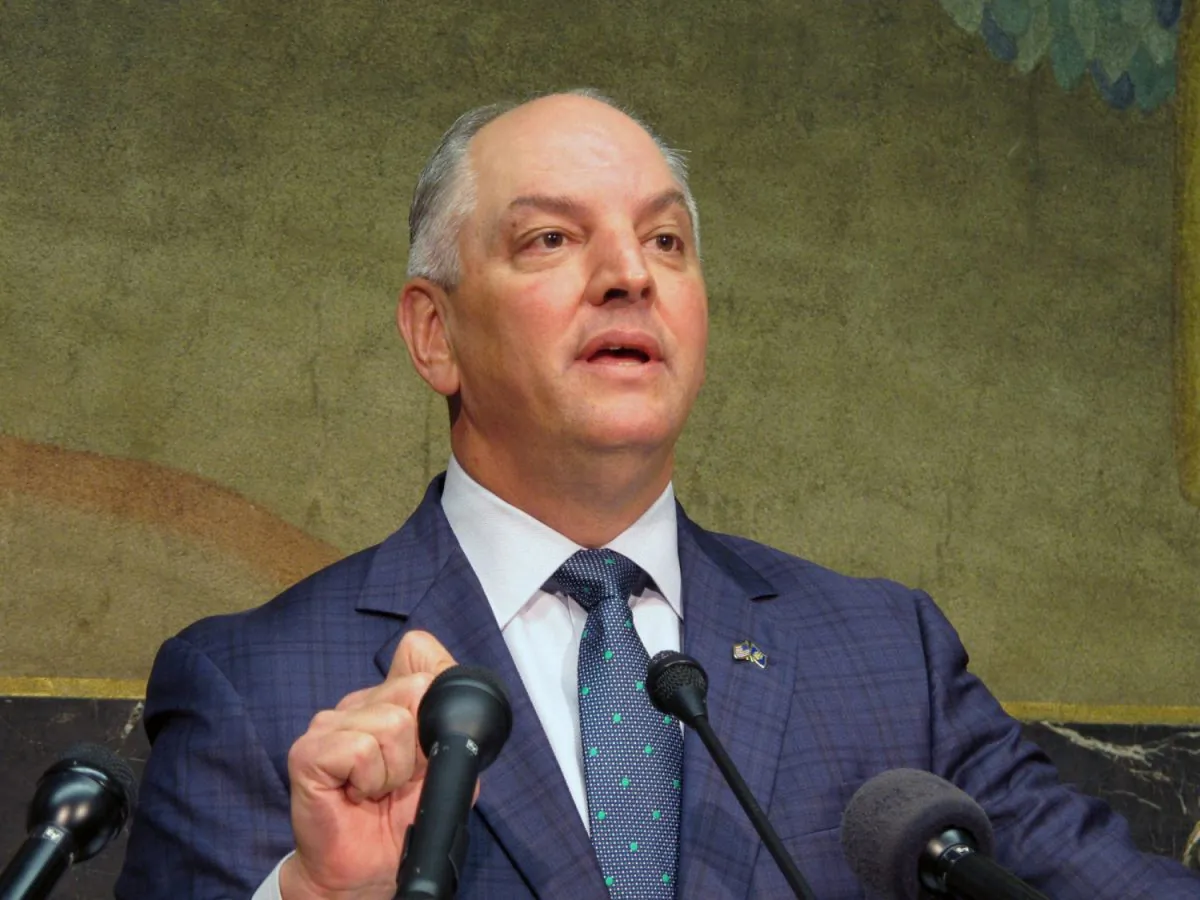 Gov. John Bel Edwards on Sept. 20, 2018. (Melinda Deslatte/File photo via AP)