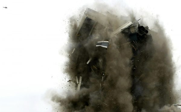 Martin Tower demolition 3