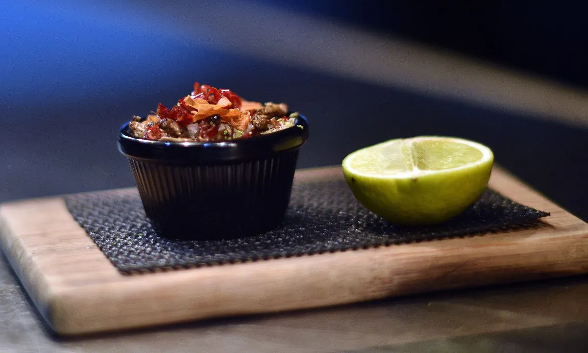 An insect focused dish. (Saeed Khan/AFP/Getty Images)