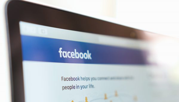 A stock photo of Facebook login page. (Shutterstock)