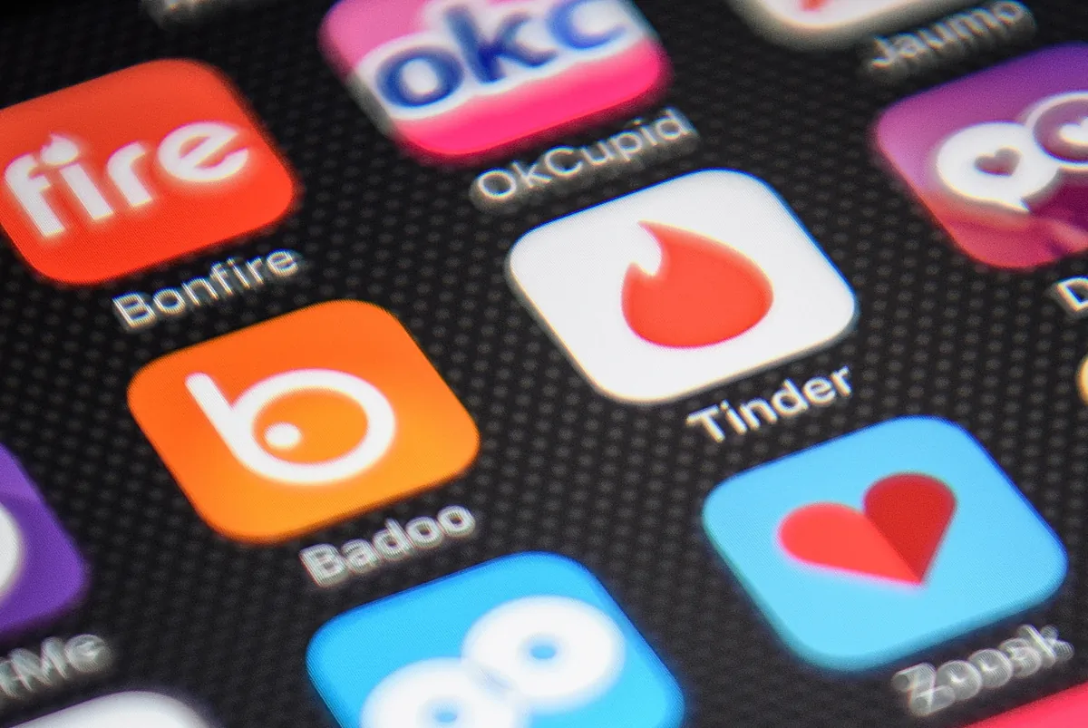 Dating apps on a mobile phone screen on November 24, 2016 in London, England. (Leon Neal/Getty Images)