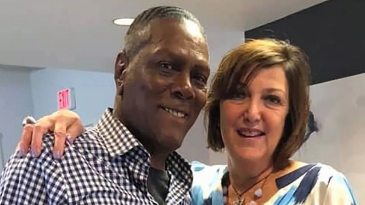 Richard Philips with his attorney Gabi Silver. (Courtesy Gabi Silver via CNN)