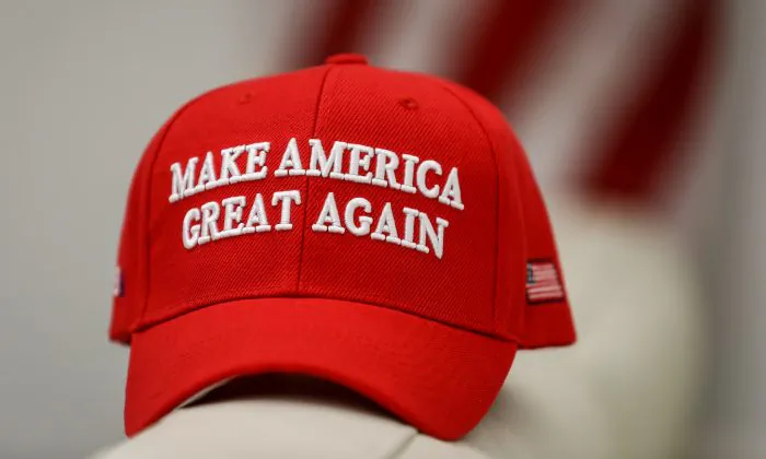 A Make America Great Again (MAGA) hat, on Jan. 22, 2019. (Samira Bouaou/The Epoch Times)