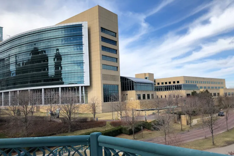 The Minneapolis Federal Reserve bank, where officials gathered to discuss how monetary policy can affect income distribution, in Minneapolis, Minn., on April 9, 2019. (Reuters/Howard Schneider)