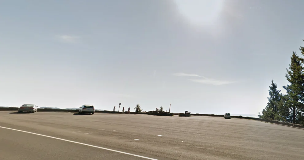 A student from Oregon State University has died after she fell off a cliff while trying to take a photo on the Oregon coast. (Screenshot via Google Maps)