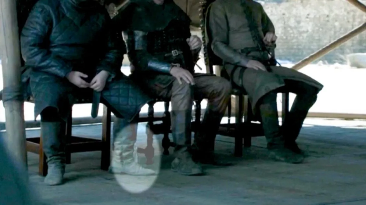 A plastic water bottle makes a cameo appearance in the final episode of "Game of Thrones" that aired on May 19, 2019. (HBO via CNN)