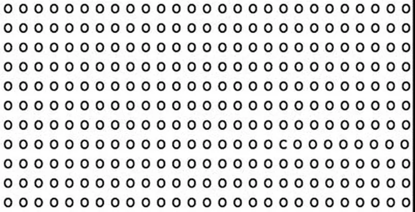 New Puzzle Asks People to Find the ‘C’ in a Sea of ‘Os’