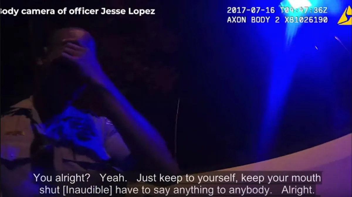 Authorities have released video footage from the 2017 fatal shooting of an unarmed woman in Minneapolis on May 23, 2019. (Minneapolis Police Department)