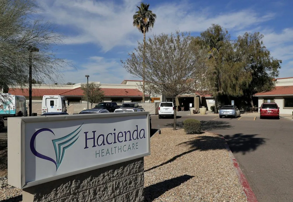 The Hacienda HealthCare facility in Phoenix, on Jan. 25, 2019. (Matt York/AP Photo)
